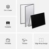 Selens Reflector Cardboard, 3-in-1 A3 Folding Light Diffuser Board, Silver/Black, 2 Pieces