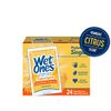 Wet Ones Wipes, Hands & Face, Antibacterial, Citrus Scent, Singles, 24 ct.