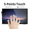 ingcool 7 inch Capacitive Touch Screen IPS Screen Display 1024x600 Resolution 7" HDMI LCD Module for Raspberry Pi, Jetson Nano Developer Kit, PC Supports Various Systems