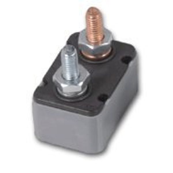 Short Stop Circuit Breaker 12V 50A (50 amp) Plastic No Bracket KEPS Nuts
