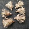 TROUT DRY FLIES RULLING STONE # 14 CUSTOM TIED OLIVE