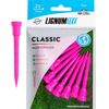 LIGNUM Classic Golf Tees, Lasts 50+ Rounds, Anti-Spin Head, Ring System