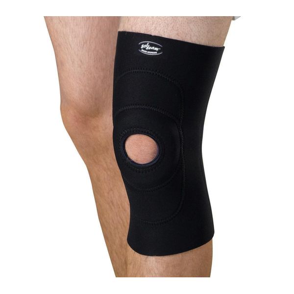 Knee Support with Round Buttress, Size M, Each