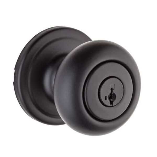 Quick Set 740H-514 Knob Set, Hancock with Key (Smart Key) (Iron Black)