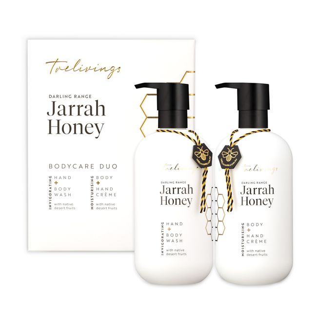 Trelivings Jarrah Honey Body Care Duo Set