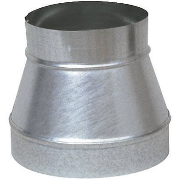 Imperial GV0798 HVAC Duct Pipe Reducer/ Increaser, No Crimp, 26 Gauge, 10 x 8