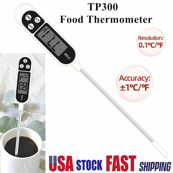 US Instant Read Household Kitchen Thermometer °F/°C Digital Meat Thermometer