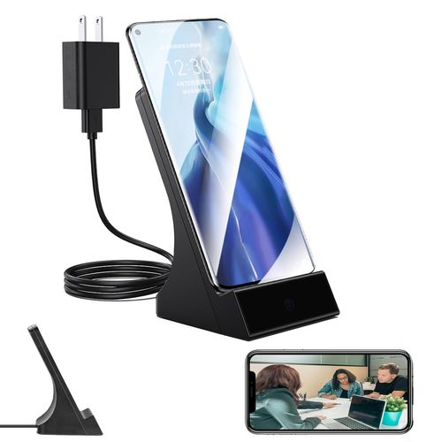 Lizvie Phone Camera Charger Hidden Camera Charger, Motion Detection/SD Storage/Live View for Indoor/Outdoor Safe.