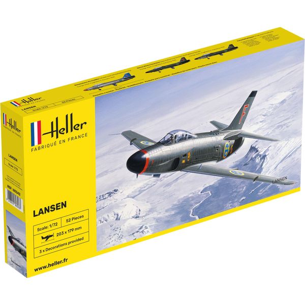 Heller 1:72 - SAAB 32 Lansen