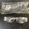 CONDOR Safety Glasses, Clear Polycarbonate Frameless Size L 1FYX6B 2 Pack