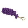 Shires Plain Headcollar Lead Rope Navy Blue