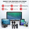 Vidpro WM-35 Dual Wireless Microphone System Smartphone Audio Kit for Youtuber