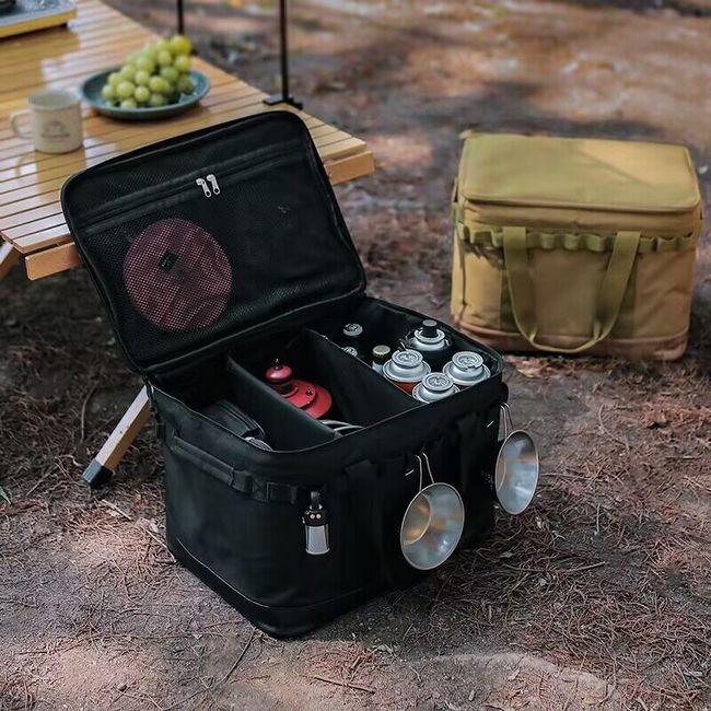 Tactical Storage Toolbox Carry Tote Bag Camping Cooking Outdoor Picnic  Organizer