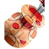 Playscene Novelty Cupcake Holder (Basketball)