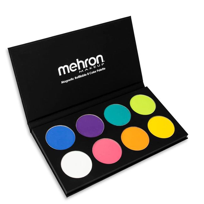 Mehron Makeup iNtense Pro Pressed Pigment Palette (Fire)