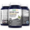 NusaPure Olive Leaf Extract (Non-GMO) 25,000mg - 20% Oleuropein - Vegetarian - Super Strength - No Oil