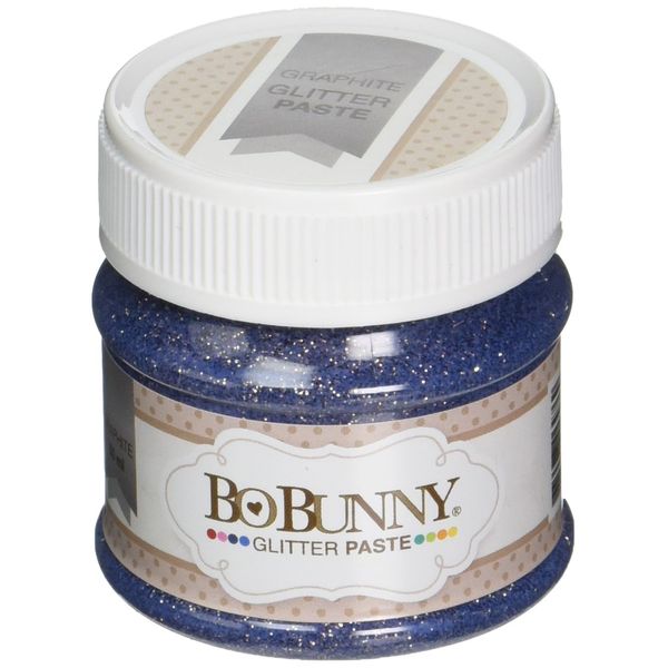 Bo Bunny Graphite Glitter Paste, Acrylic, Multicoloured