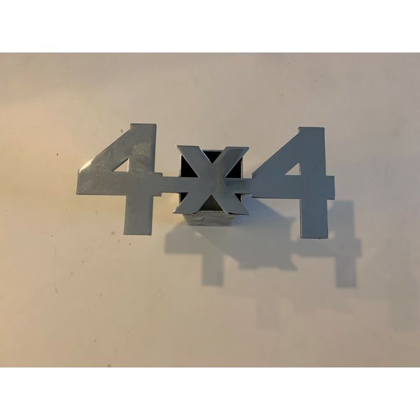 4X4  2" Trailer Hitch Chrome Hitch Cover 