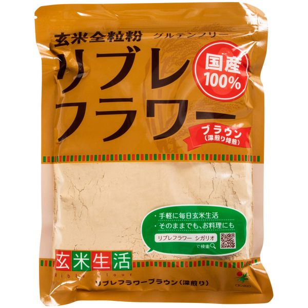 Libre Flower Brown Rice Seikatsu Brown 17.6 oz (500 g)