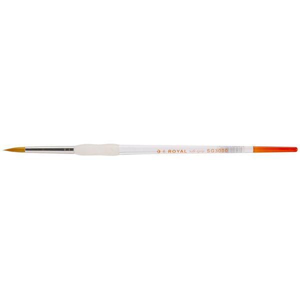 Soft-Grip Combo Round Brush – Size 6