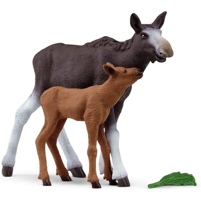 Schleich 42603 Wildlife Moose Parent and Child