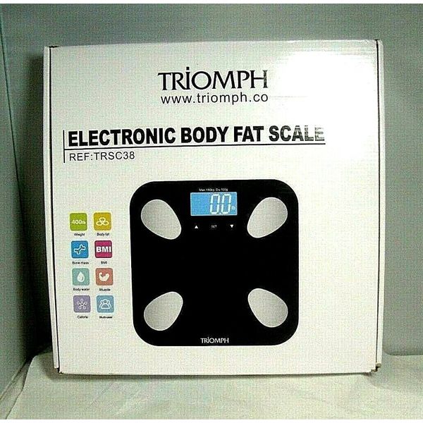 Triomph Body Fat Scale Black