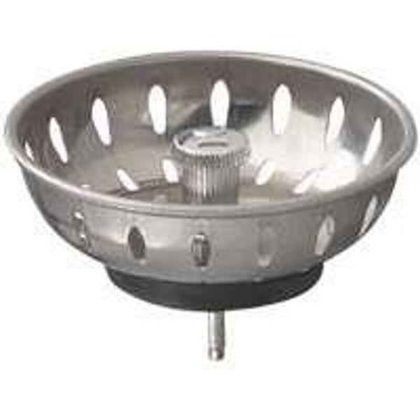 NEW PLUMB PAK PP820-22 STAINLESS STEEL FIXED POST SINK BASKET STRAINER 0072835