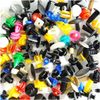 50PCS Mixed Auto Door Panel Clips Fixing Fastener Car Interior Trim Rivet