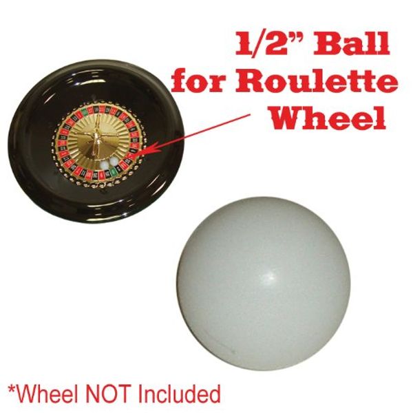 Ceramic Casino Style Replacement Roulette Ball (Pill)