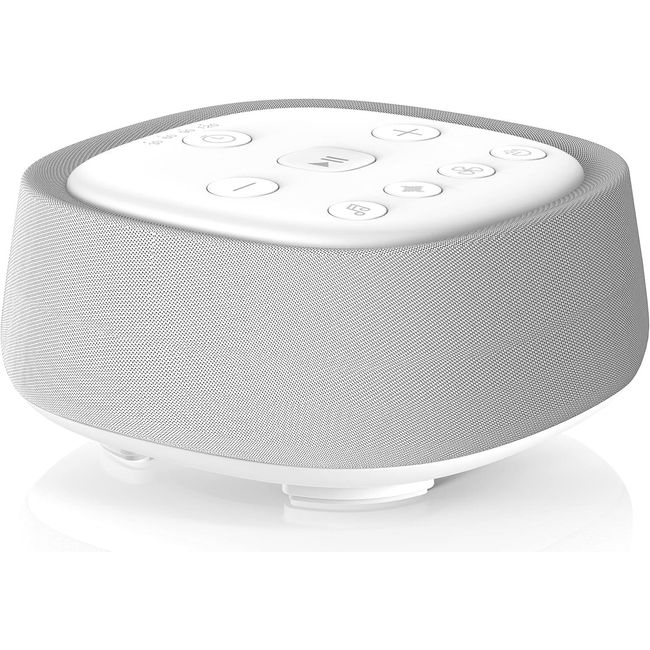 White Noise Machine, Portable Sound Machine for Baby kids Adult Grey