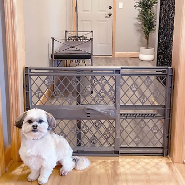 Retractable Portable Pet Gate Dog Baby Safety Barrier Guard Fence Room Divider