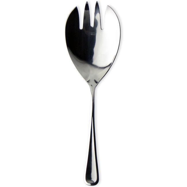 Nagao Chick Serving Fork, 9.7 inches (24.6 cm), 18-8 Stainless Steel, Made in Japan