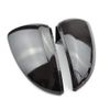 MKptopia LED Dynamic Indicator Light, Rear View Mirror Cove Compatible with V-W GOLF 7 (Black)