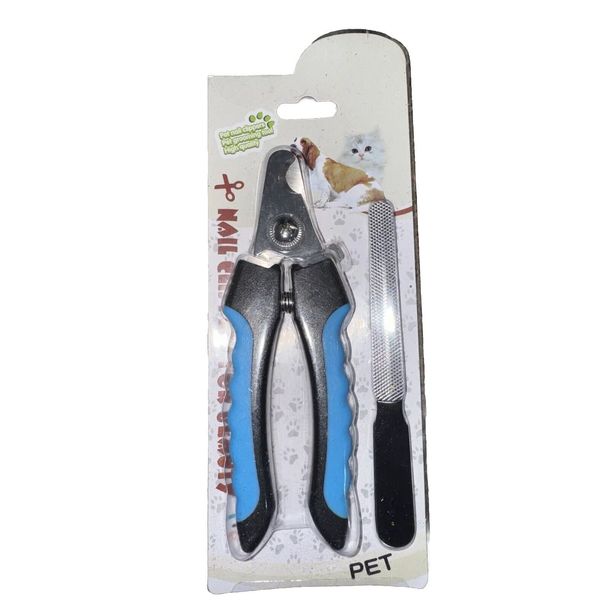 Pet Nail Clipper W/ Bonus File Pet Grooming Tools NIB