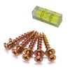 Hangman Bear Claw Picture Hanging Screws x 5 + Mini Level