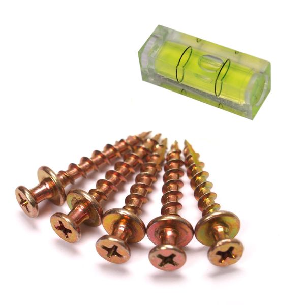 Hangman Bear Claw Picture Hanging Screws x 5 + Mini Level