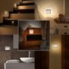 EverBrite 3 Pack Motion Sensor Night Lights LED Soft Warm Light W/9 AA Batteries
