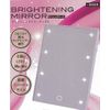 Yama Uneven buraitoningumira- Touch Small (with LED Stand Mirror) YLD – 06 White