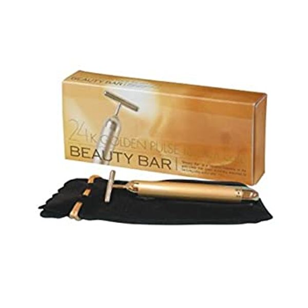 [Used] (Unused/Unopened) MC Biken Beauty Bar 24K Electric Facial Massager, Waterproof, Made in Japan, Serial Number Included, Genuine Product, Set of 2 [Parallel Import]