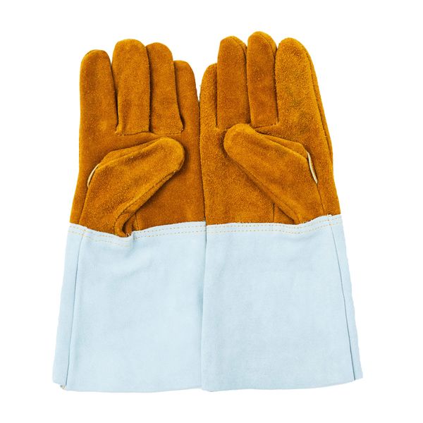 Star Denki Manufacturing P-106 Genuine Leather Welding Gloves (5 Fingers)