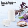 6 Pcs 30ml/1oz Empty Deodorant Containers Twist-Up Stick Tube Round Deodorant Holder for Heel Balm Lotion Bar Crayon Chapstick Homemade Lipstick - White