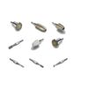 Beurer MP 60 Manicure Pedicure Tool Set with 9 Sapphire and Felt Tips for Hand and Foot Care