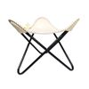 Triangle Shape Leather Ottoman Handmade Relaxing Footrest Footstool PL2-106