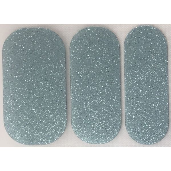Jamberry Nails Half Sheet Nail Wraps Solids and Ombres (Barely Blue)