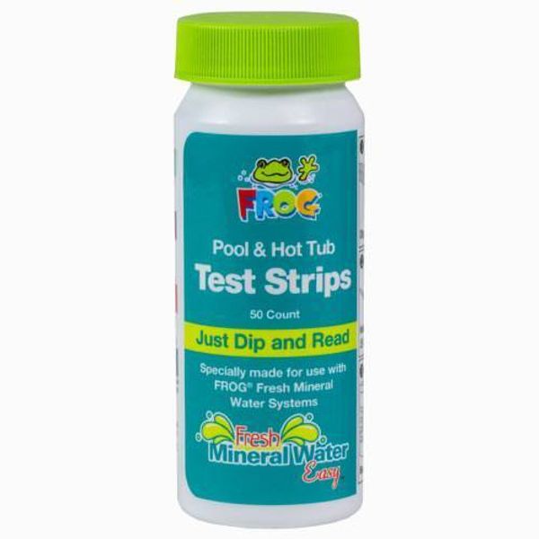 Frog 01-14-3318 Pool & Spa Test Strips - 50 Count By KING TECHNOLOGY 