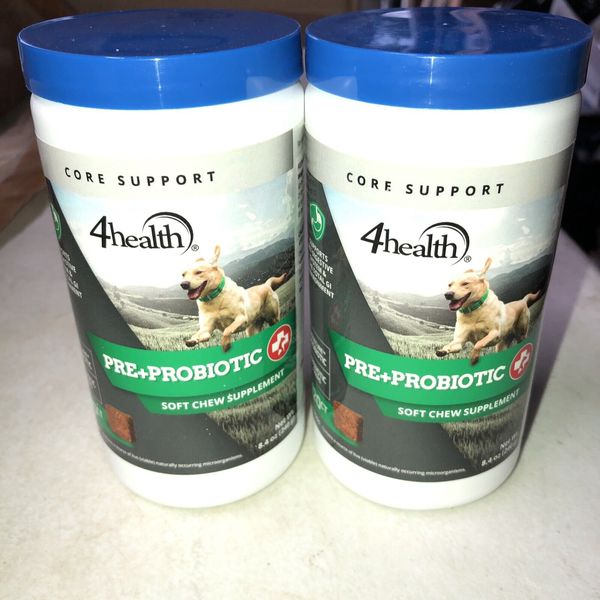 4health 903923 Pre and Probiotic Soft Digestive Chew Dog Supplement-240 Total