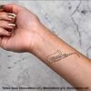 4 x 'Saxophone' Temporary Tattoos (TO00007556)