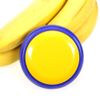 Recorder Button 30 Second, Recordable Talking Button, Record Sound Button for Gift Education Includes 2 AAA Batteries(Yellow+Blue)
