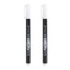 Tombow 62040 Fudenosuke Brush Pens, White 2-Pack