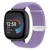 NicMool Strap for Fitbit Versa 4/Fitbit Versa 3/Fitbit Sense 2/Fitbit Sense, Adjustable Elastic Braided Replacement Strap for Fitbit Versa 4/Fitbit Versa 3/Fitbit Sense 2/Fitbit Sense - Purple